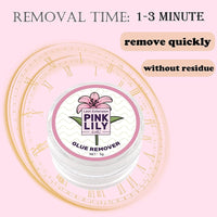 Mornery Eyelash Extension Remover Cream - Lash Extensions Remover Cream, Aloe Flavo & LILY Flavor Fast Dissolution Low Irritation (Aloe)