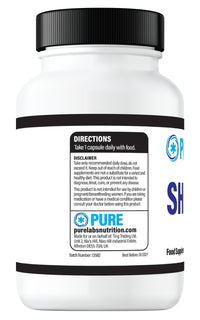 Pure Shilajit Extract 1000mg Capsules - 3 Months Supply - UK GMP Certified Manufacturer