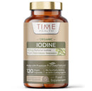 Time Health Iodine - Organic Scottish Sea Kelp - PureSea® Natural - UK Made - Zero Additives - Vegan - 120 Capsules