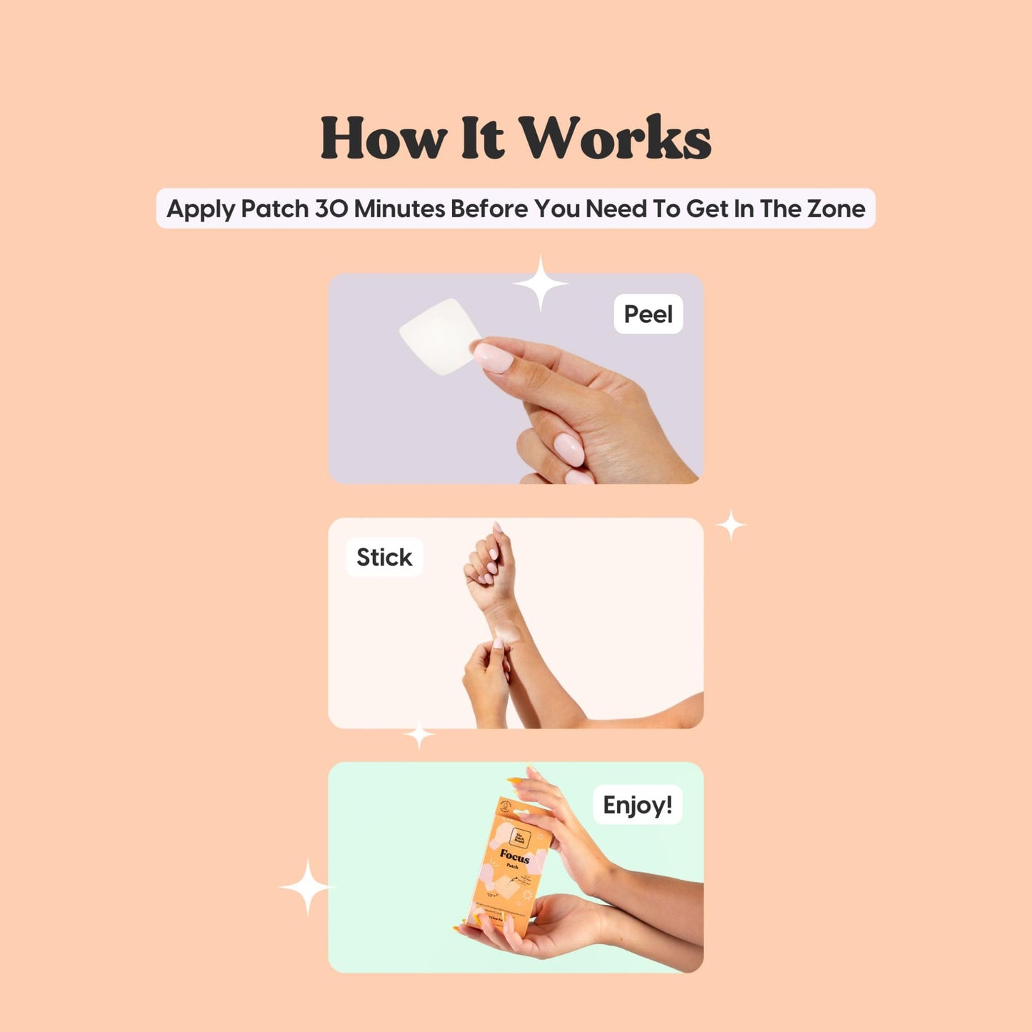 The Patch Brand Focus Vitamin Patch