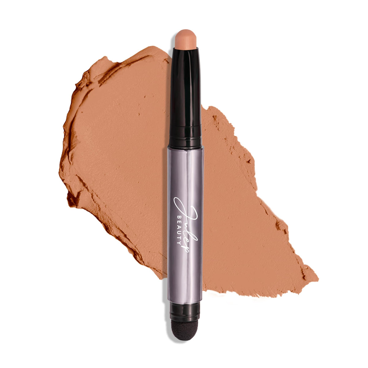 Julep Eyeshadow 101 Crème-to-Powder Eyeshadow Stick (Ochre Matte) Long-Lasting, Waterproof Eye Shadow - Blendable, Crease-Proof with Built-In Smudger
