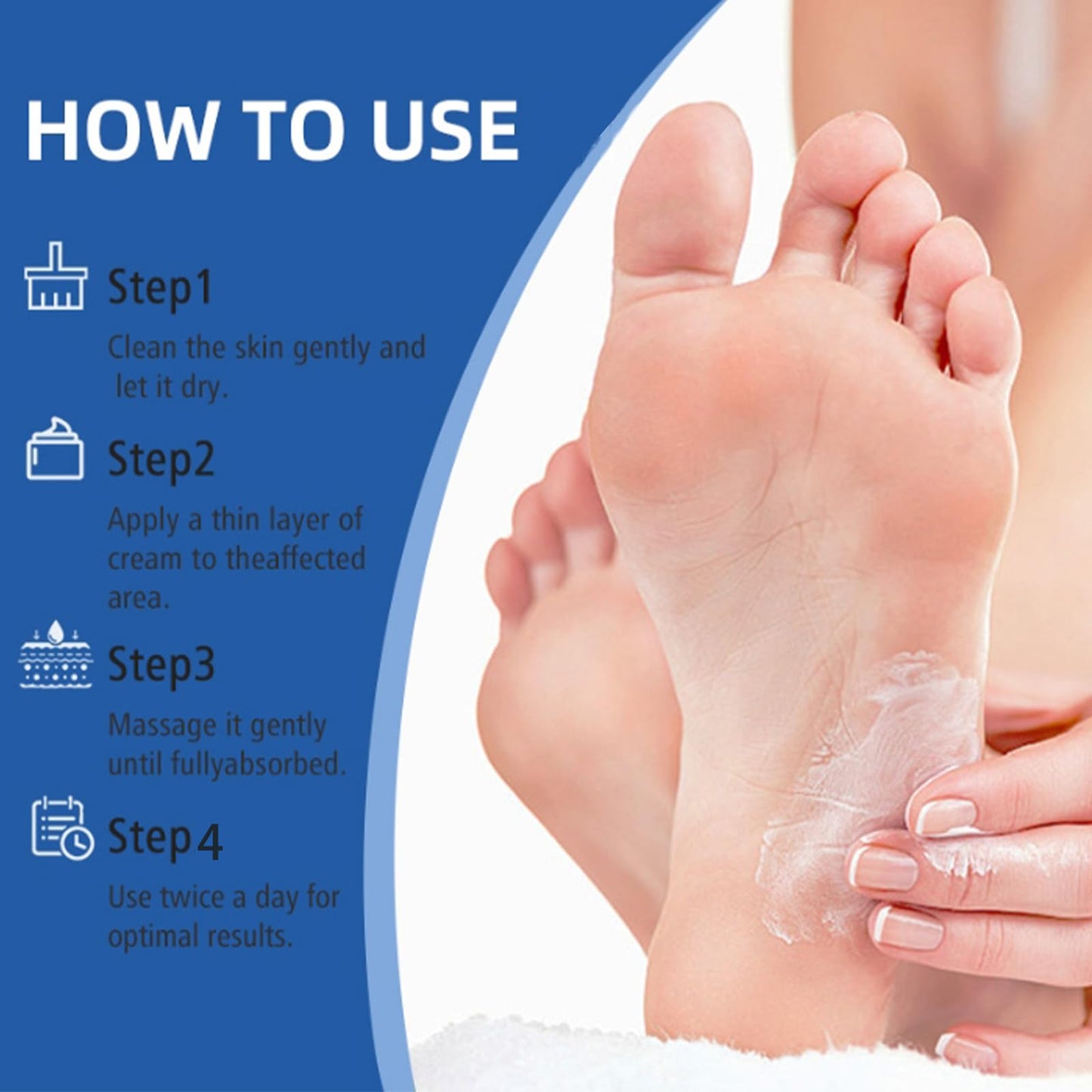 45% Urea Cream - Urea Foot Cream Plus 2% Salicylic Acid - Maximum Strength Urea Cream For Feet Nourish - Foot Urea Moisturiser For Dry Cracked Feet - Soften Calluse Foot Care Cream
