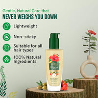 Vatika Naturals Ritual Hibiscus Olive Hair Oil |100 ml| Non-sticky Oil for Hair Growth| Contains Hibiscus, Olive, Rosemary & Sunflower Oil | Lightweight Hair Oil for Daily