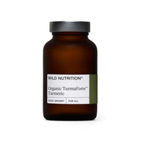 Wild Nutrition Food-Grown® Turmaforte Turmeric | Organic Turmeric Capsules | High Absorption Muscle & Joint, Antioxidant, & Immune Support | Curcumin Supplements | 60 Capsules