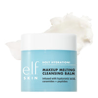e.l.f. SKIN Holy Hydration Makeup Melting Cleansing Balm, Face Cleanser and Makeup Remover, Infused with Hyaluronic Acid to Hydrate Skin, Vegan and Cruelty-Free