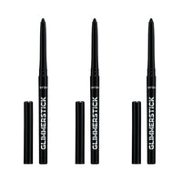 Avon Glimmerstick Eyeliner Trio - Blackest Black 0.28g, Soft-Glide Formula, Bold and Intense Colour, Waterproof, Smudge-Proof Colour That Lasts All-Day, Cruelty Free