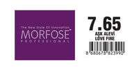Morfose 10 Professional Hair Colour Cream 100 ml, No. 7.65 Contrast Love Fire