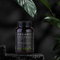 KIKI HEALTH KIKI Health Organic Chlorella Tablets | 100% Organic Chlorella - Digestive, Immune, & Brain Health | Natural Source of Vegan Protein & Vitamins | Superfood for Detox Support, 200 Tablets (500mg)