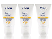3x Lidl - Cien | Anti Aging Hand Cream with Q10 & UV Filters | 75 mL Each
