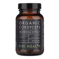 KIKI HEALTH KIKI Health Organic Cordyceps Mushroom Extract - 60 Vegicaps