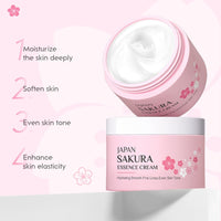 INSKIN Sakura Skin Care Sets & Kits, Girlsfriend Gifts, Pamper Gifts for Women with Serum,Cream,Sleep Mask,Eye Mask- Pamper Set for Teen,Girls,Women,Mom | Birthday, Travel Skincare Set（14PCS）