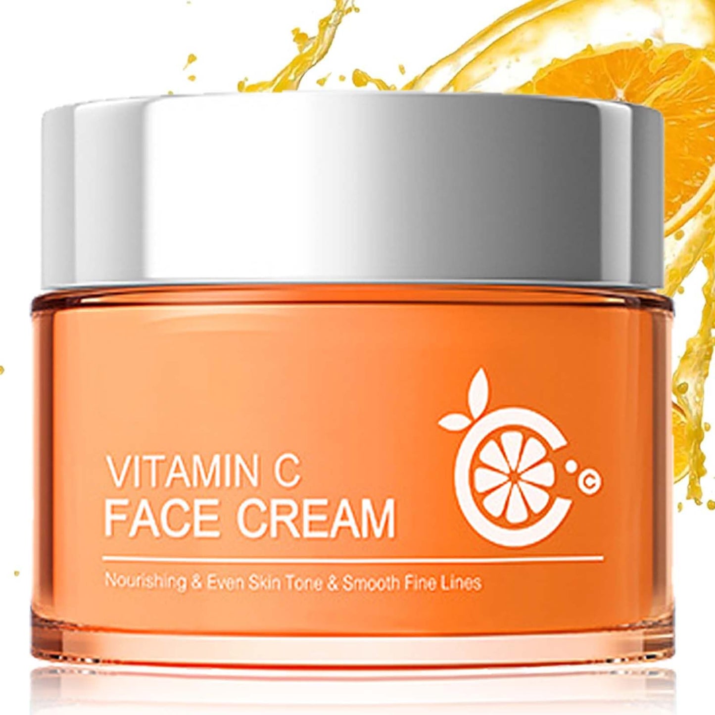 KKwoter Anti-Aging Vitamin C Moisturizer for Face - Day & Night Cream for Women & Men. Brightens & Evens Skin Tone, Boosts Collagen and Reduces Fine Lines. Effective Skin Care Solution