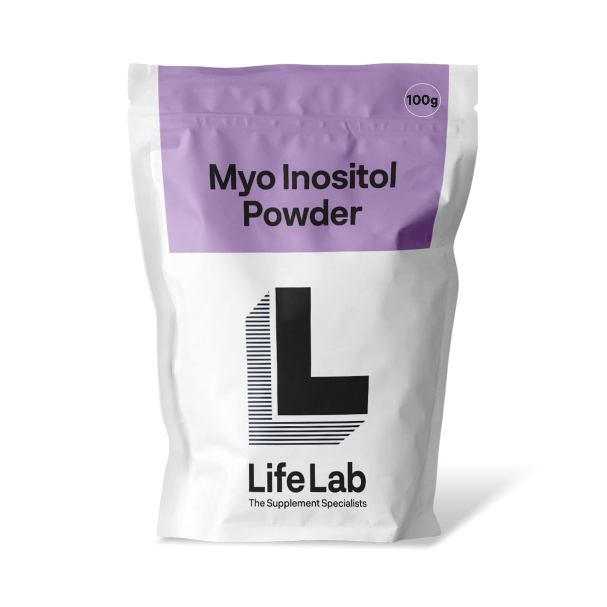 Blackburn Distributions Myo Inositol Powder 100g- Pure Myo Inositol Supplement for Hormonal Balance - Mood Support Vegan Myo Inostiol Powder 99.5 High Purity by LifeLab Supplements