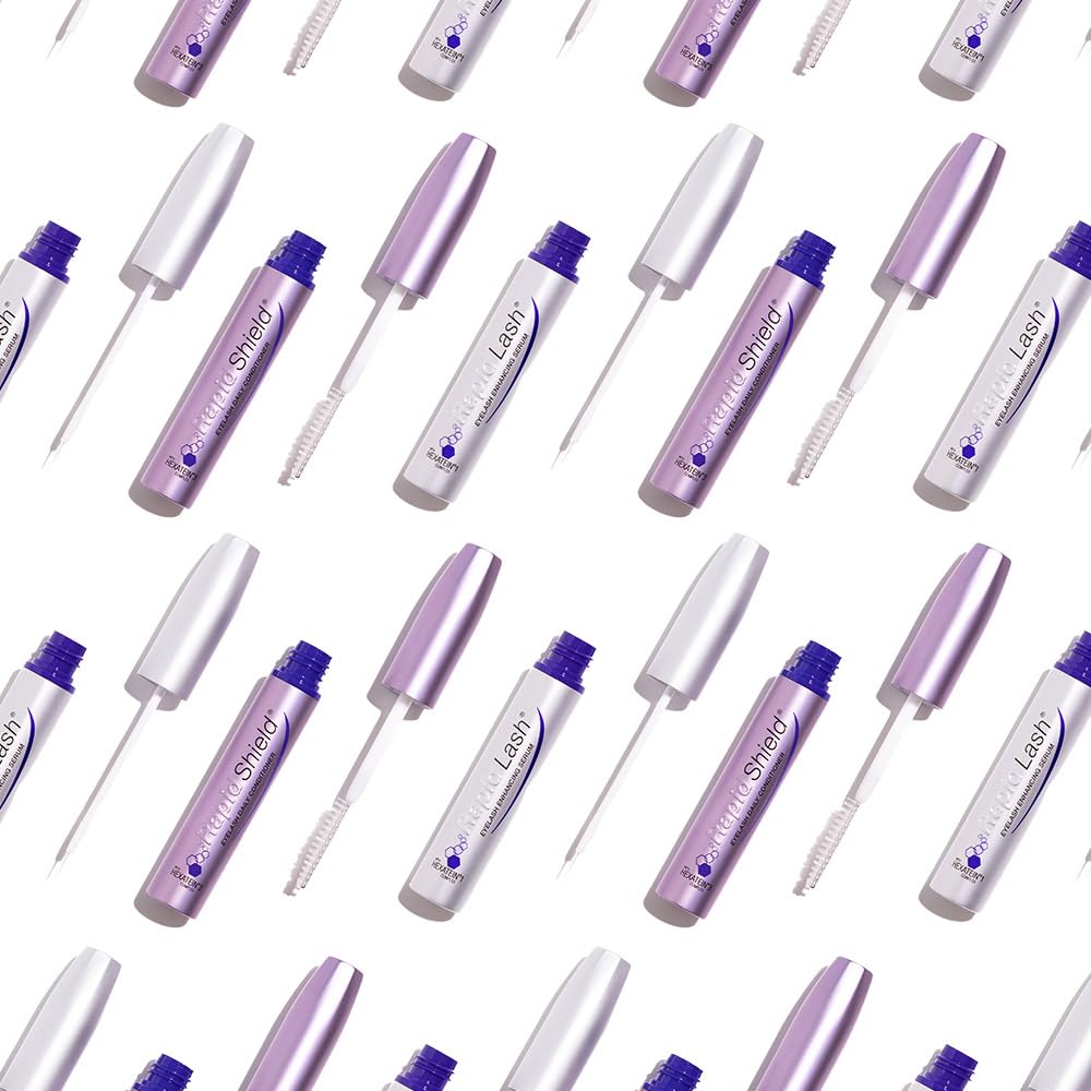 RapidLash Bundle - 1 x RapidShield Eyelash Daily Conditioner, 4 ml & 1 x RapidLash Eyelash Enhancing Serum, 3 ml (Pack of 1)