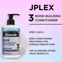 Jerome Russell Bblonde JPLEX CONDITIONER | Bond Building Deep Conditioning Hair Mask for Damaged Hair | Strengthening & Repair Treatment to Improve Hair Health & Restore Elasticity | 300ml