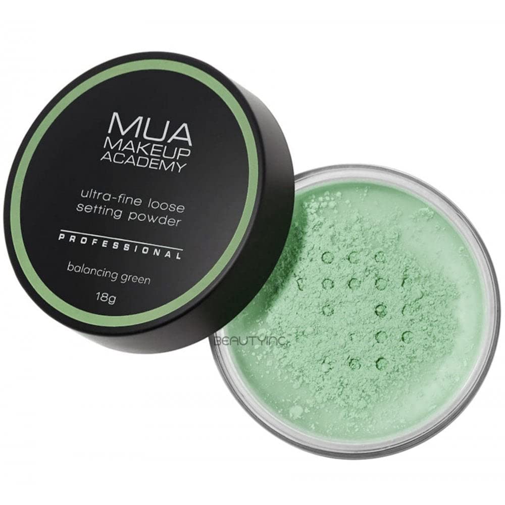 MAKEUP ACADEMY MUA Make Up Academy Professional Loose Setting Powder Banana Green Translucent (Balancing Green)