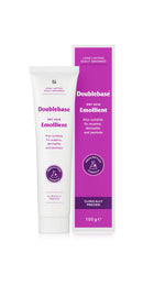 Doublebase Dry Skin Emollient. Clinically Proven Moisturiser for Eczema, Psoriasis and Dermatitis Treatment. Body Cream for Dry Skin Relief, 100g Tube