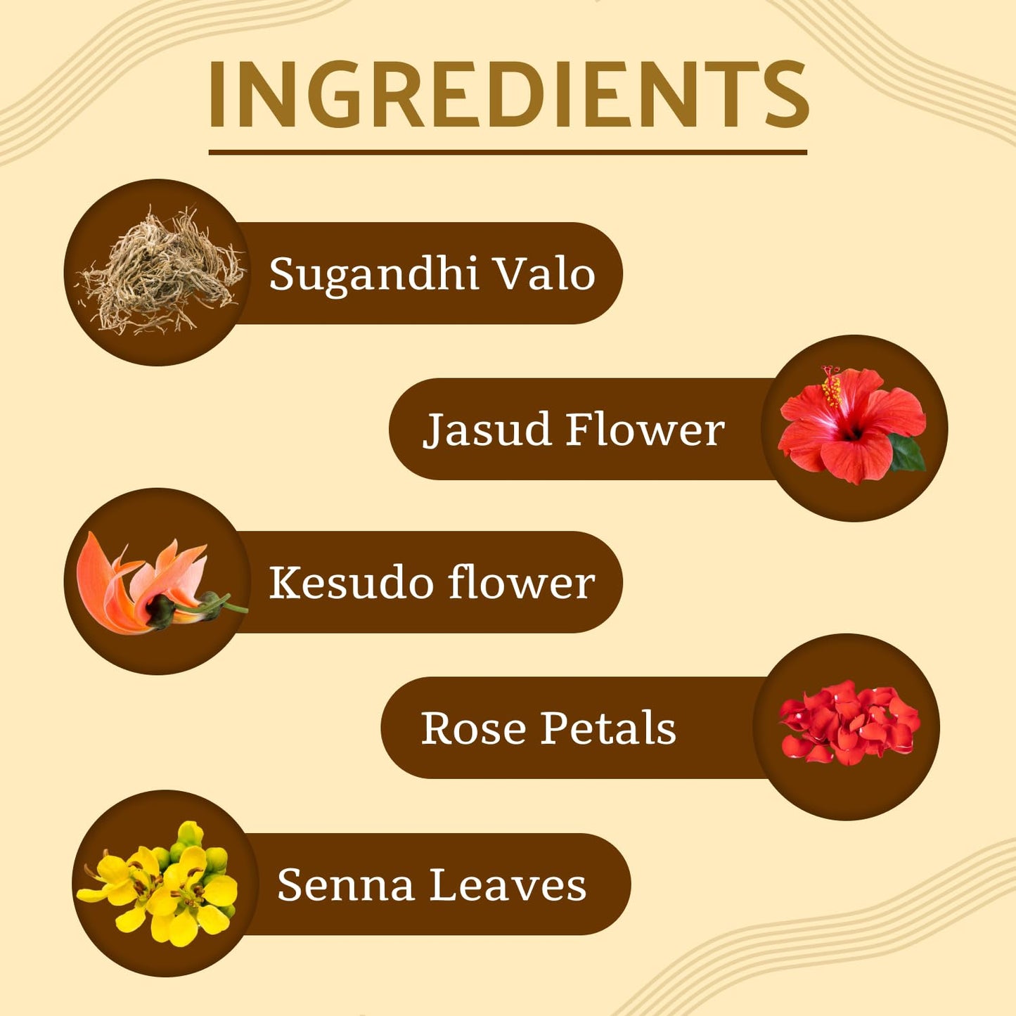 SWOSH Ayurvedic Herbs and Herbal Dry Jadibutti Mixture For Hair Oil Infusion 10 gram(0.35 oz) Bottle With Comb Applicator