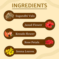 SWOSH Ayurvedic Herbs and Herbal Dry Jadibutti Mixture For Hair Oil Infusion 10 gram(0.35 oz) Bottle With Comb Applicator