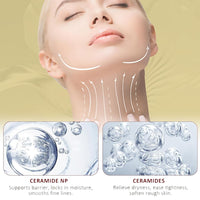 phxdance Ah-8 Firming Neck Cream, Tighten And Lift Neck Cream, Neck Firming Creams with Double Roller Massage, Reduce Wrinkles Fine Lines And Double Chin, Firm And Lift Sagging Skin