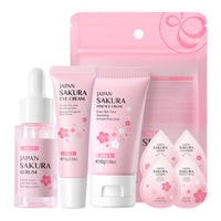 wimony WIMONY Skincare Gift Set 3PCS with 4PCS Mini Travel Kit For Teenage Girls,Serum,Eye Serum,Essence Cream,Facial Care Travel Kit,Mild And Non-Irritating Face Care Kids Skin Care Products
