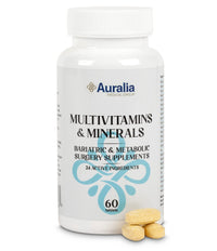 Bariatric Multivitamins with Iron & Calcium + Minerals 1 PER Day Vitamins Gastric Bypass Sleeve Supplements 60 Tablets (2-Month Supply)