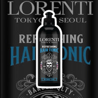 Lorenti Hair Tonic Menthol Refreshment | Revitalizing and Mint Nourishing Unisex Scalp Care 200 ml