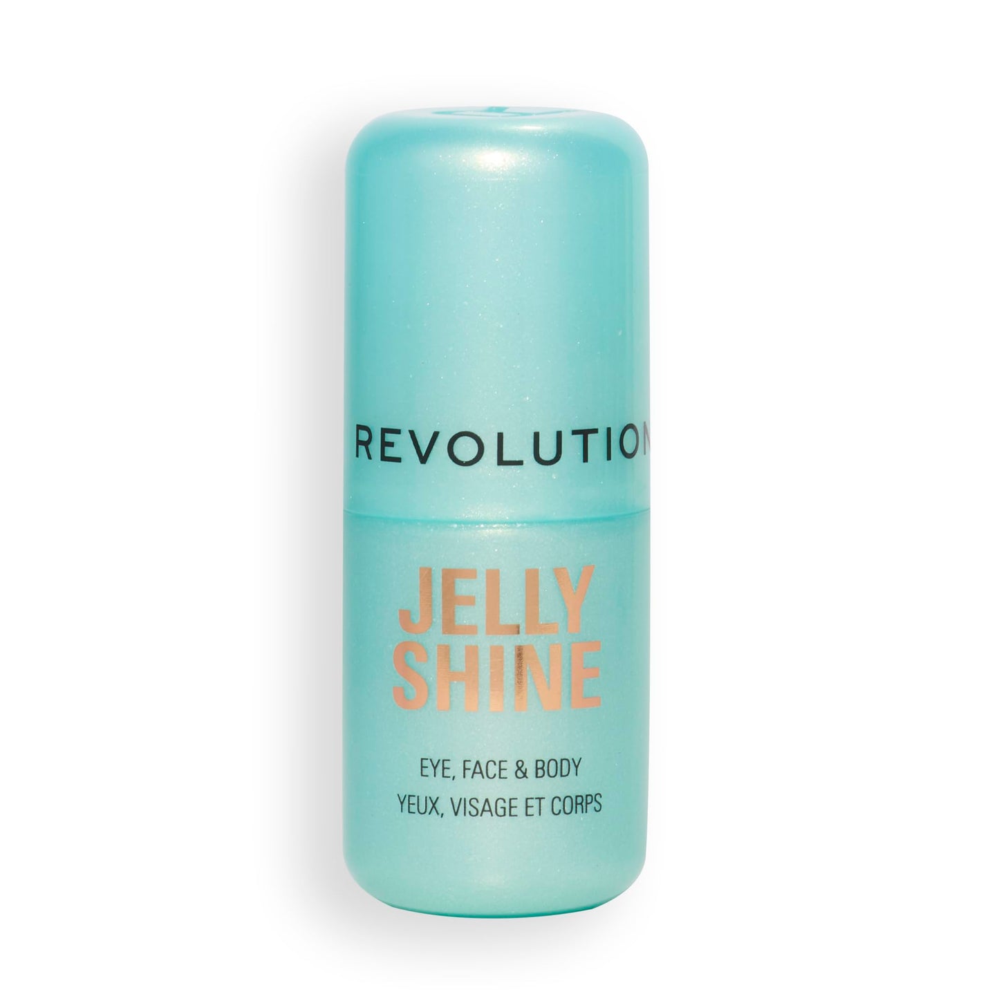 Revolution Beauty London Revolution Jelly Shine Eye, Face & Body Highlight Stick, Jelly Formula with Pearlescent Shimmer Effect, Vegan & Cruelty-Free, Mermaid Green