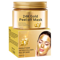 Tongyend Peel Off Face Masks, Gold Face Peel Anti Wrinkle Anti Aging Facial Mask,Deep Skin Clean Purifying Acne,Reduces Fine Lines & Wrinkles,Skin Care Face Lifting Firming Mask