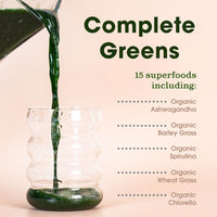 Proto-Col Proto-col Super Greens Powder, 15 Superfood Blend with Ashwagandha, Spirulina & Chlorella, Vegan Daily Greens Drink for Energy, Immunity & Gut Health, Adaptogenic Superfood Supplement (180g)