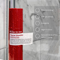 Recipe for Men RECIPE FOR MEN Revitalizing Facial Cleanser: Effective Men's Formula, with Sebustop, Sea Plant Extract & Minerals, 100% Vegan - 100 ml