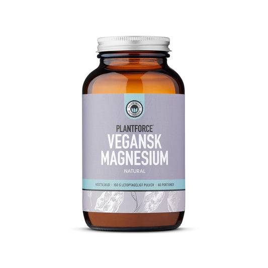 Plantforce Vegan Magnesium Natural 150G Powder - 60 Servings