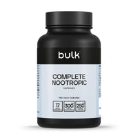 Bulk Complete Nootropic Capsules, Mental Performance, Pack of 180