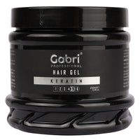 G Gabri Gabri Professional Hair Gel Series 250 ml - Strong Hold Hair Styling Gels - High Gloss, Anti-Frizz Effect, Edge Control - For All Hair Types (250 g (1 Pack), Keratin)
