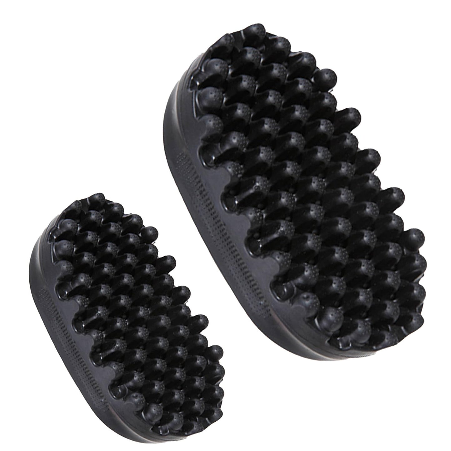 ARROMI 2 PCS Twist King, Hair Sponge for Curls, Black Styling Brushes for Afro and Curly Hair, Professional Twist Styler Set, Perfect for Home and Salon Use, Includes Large and Small Sizes