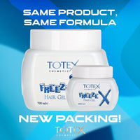 Totex TOTEX Hair Styling Freeze Gel | Extreme Ultra Freeze Hair Control | For Men & Woman 250 ml