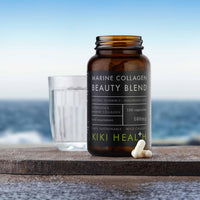 KIKI HEALTH KIKI Health Marine Collagen Peptides Beauty Blend | Vital Protein Supplement for Skin, Hair Nails, Bones, Joints & Digestion | Hydrolysed Collagen with Vitamin C and Hyaluronic Acid - 150 Capsules