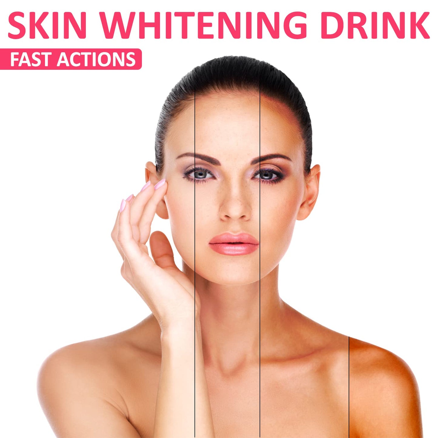 Alizée Spa Gluta Berry 200000Mg Glutathione & Collagen Drink Anti Aging 10 Sachets Fast Actions Marine Collagen Skin Nourishment Skin Dark Spot & Anti-Acne (Pack of 1)