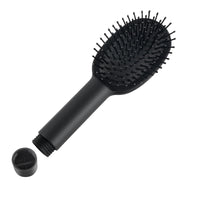 Joyan Stash Can Hairbrush Flask, Black Secret Compartment Hairbrush, Beach Safe for Valuables, Multi-Purpose Hidden Storage
