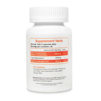 Eden Vitality NAD Supplement 1000mg with True NAD+ 500mg & Resveratrol 250mg