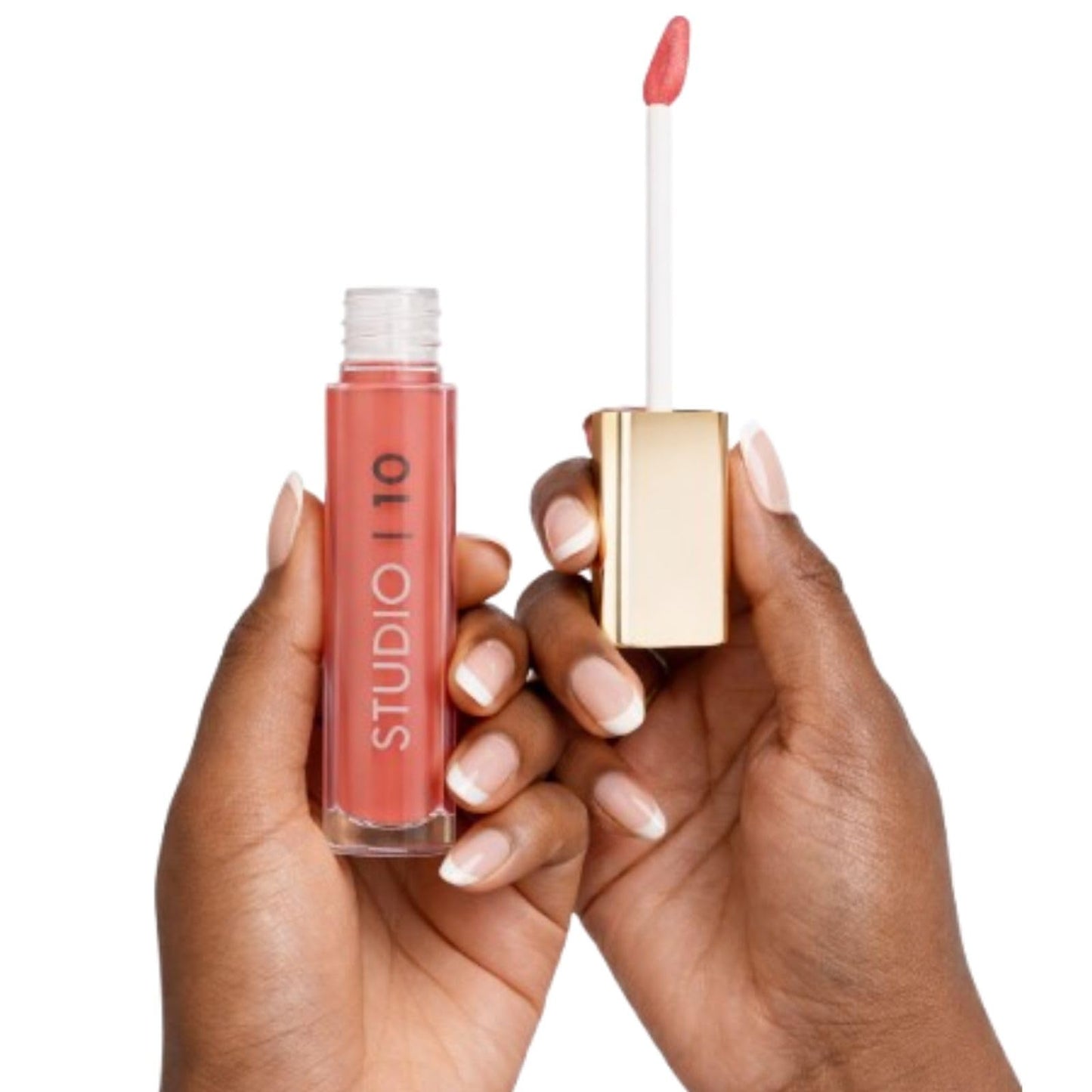 Studio10 Plumping Lip Gloss – Hydrating Hyaluronic Acid Lip Gloss with Soft Shine for Mature Dry Lips