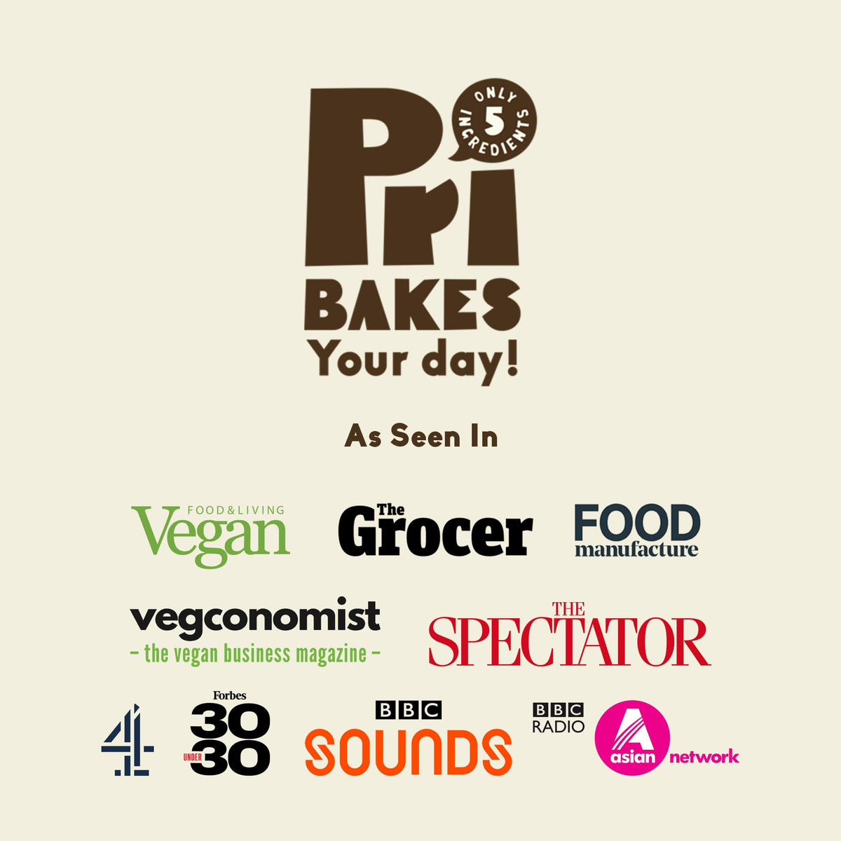 PRI'S Gluten Free Snacks - Tasty & On-the-Go Oat-Based, Low Calorie, Delicious Snacks for Adults - High Fibre, No Sugar, Low Fat Vegan Food w/Natural Ingredients - 12 pcs Cinnamon Oaty Pockets by Pri Bakes