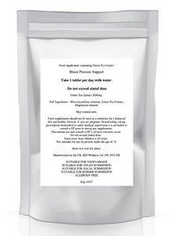 Generic Blood Pressure Support - High Potency Natural Food Supplement Pills - 180 Day Supply