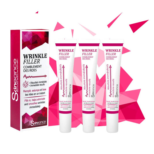 Skineance SKINEANCE - WRINKLE FILLER WRINKLE FILLER - Smoothes, fills and smoothes fine lines and wrinkles - Precise, instant and long-lasting results - Proven effectiveness - set of 3 tubes of 15 ml