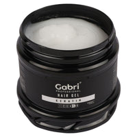 G Gabri Gabri Professional Hair Gel Series 250 ml - Strong Hold Hair Styling Gels - High Gloss, Anti-Frizz Effect, Edge Control - For All Hair Types (250 g (1 Pack), Keratin)
