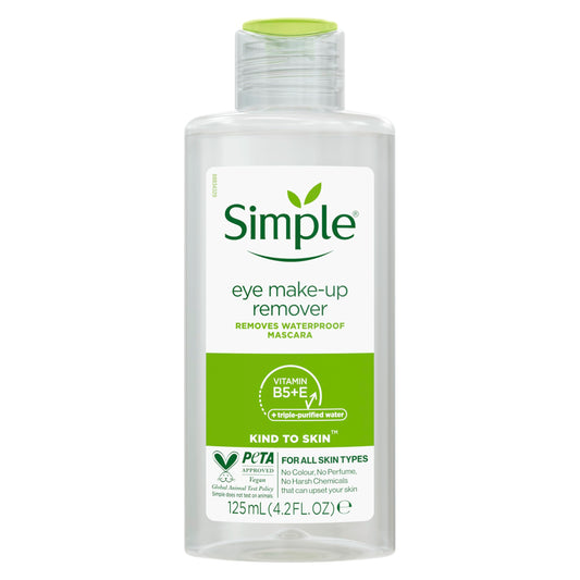 Simple Kind to Skin Eye Make-Up Remover oil-free for sensitive skin 125 ml