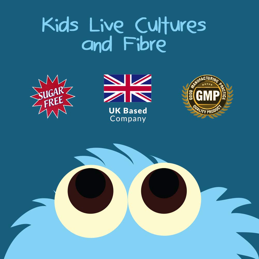 Intelligent Labs 6 Billion CFU Kids Live Cultures and Fiber with Sunfiber and FOS