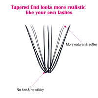 FADLASH Lash20D 0.07mm D Curl 8-15mm Mixed Length Cluster Lashes DIY Eyelash Extensions