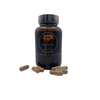 Organic Irish Sea Moss Capsules | 60 Vegan Capsules | GMO Free | Gordon Watkins Exclusive Botanical Blend (Ginseng)