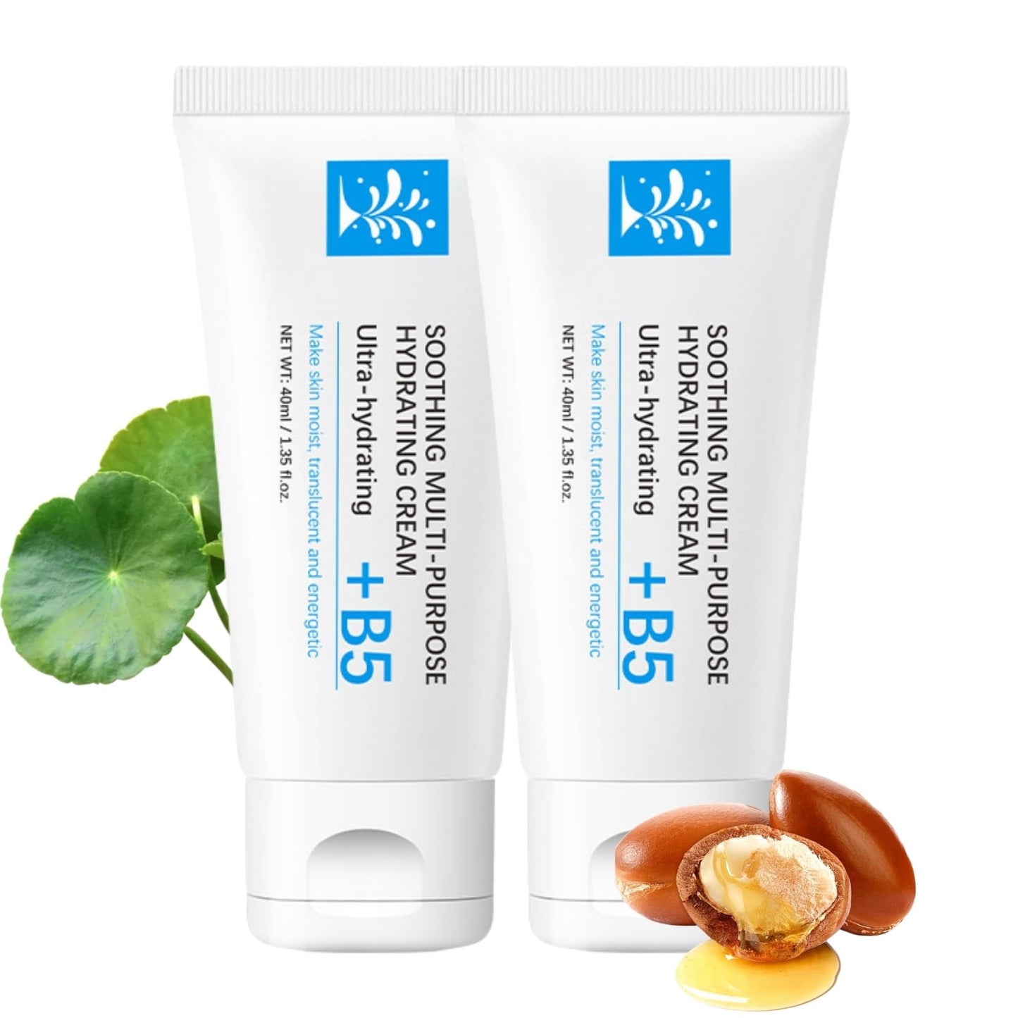 Cureluxe Ultra B5 Sooth and Repair Face Serum Cream,B5 Repairing Balm for Face,Skin Barrier Repair Cream for Dry & Irritated Skin,Multi-Purpose Deep Hydration Serum Face Cream for Face&Body - 2PCS